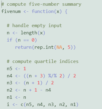 The corymbia theme applied to code